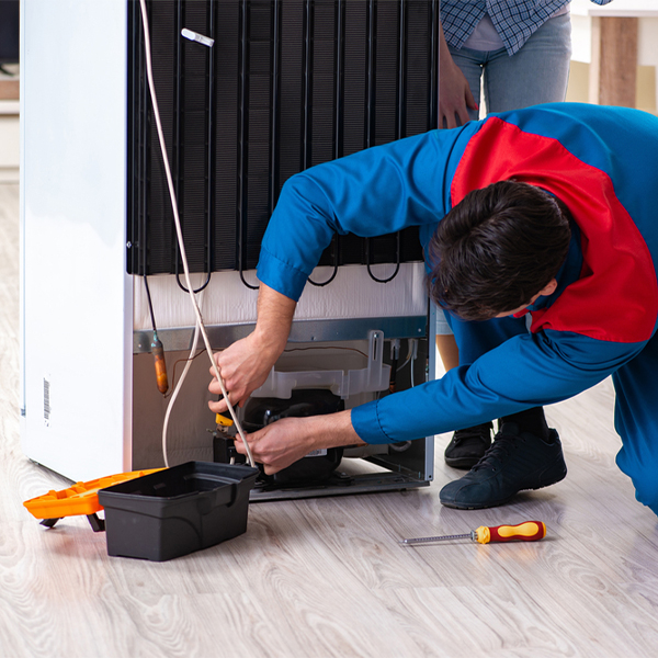 how much do you charge for refrigerator repair services in Lake Arrowhead